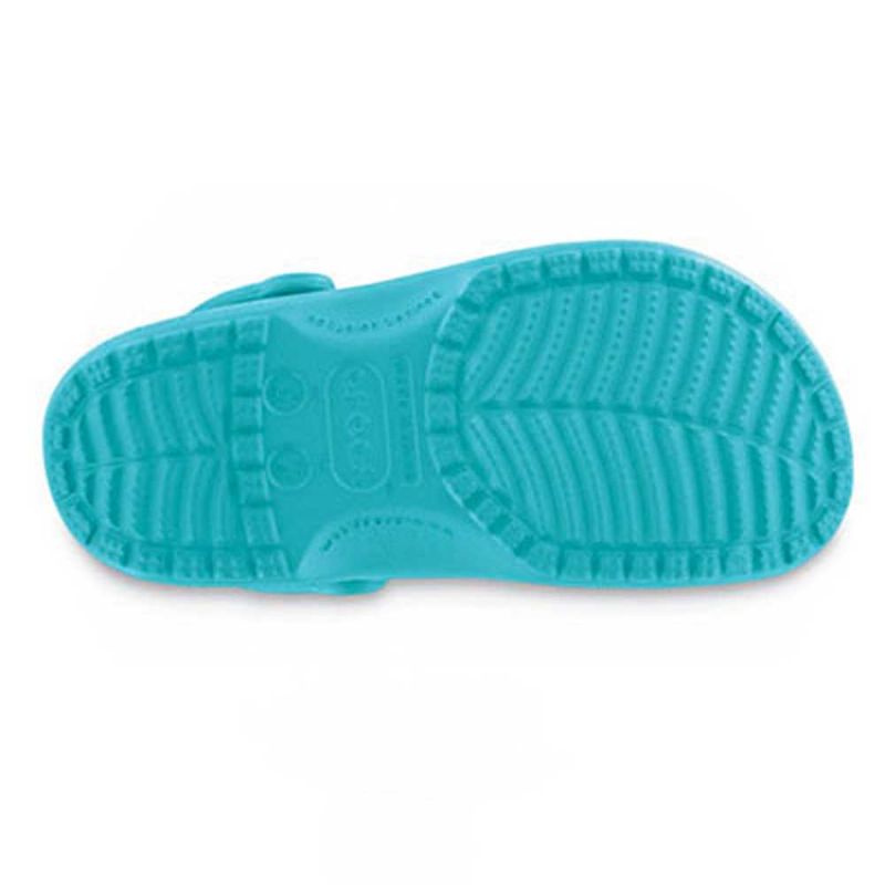 Crocs Kids Cayman Clog Aqua UK 1 EUR 32-33 US J1 (10006-449)